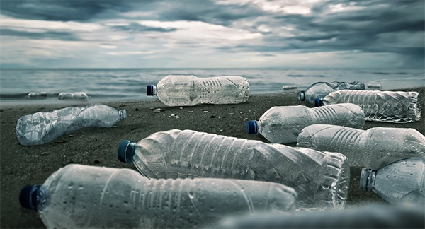 plastic bottle ocean