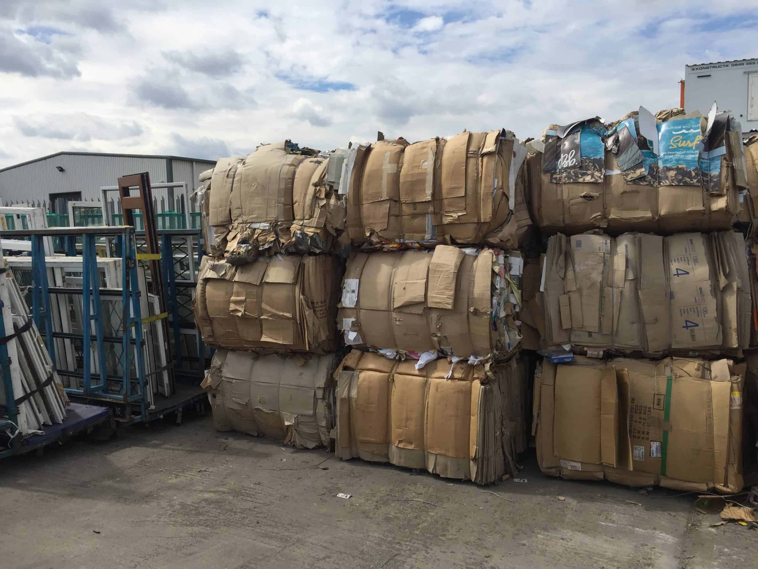 Cardboard Bales