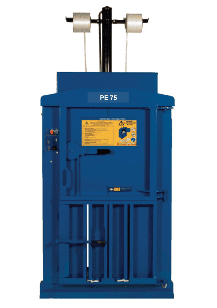 Small vertical baler