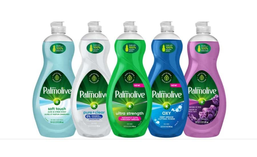 Palmolive Using 100% Recycled Bottles