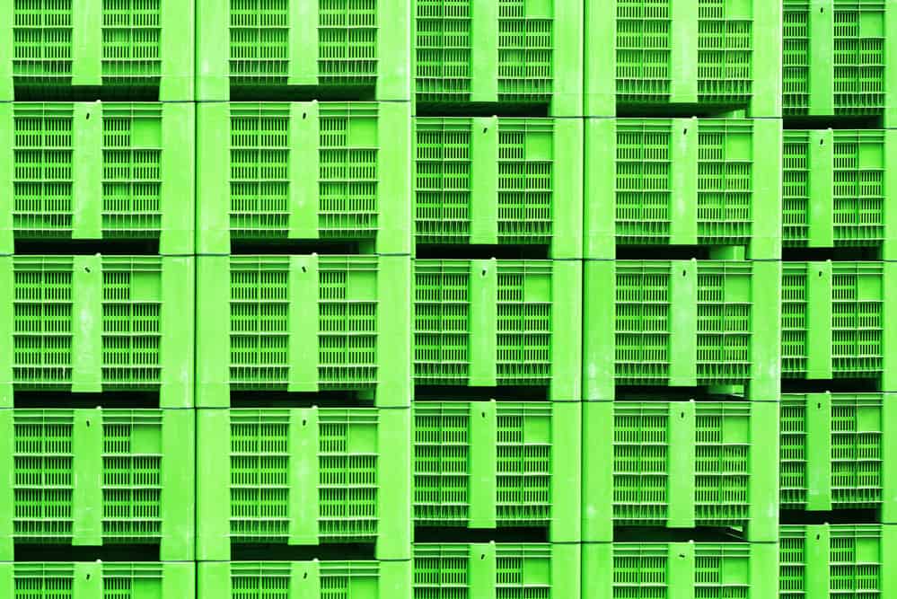 Plastic crates