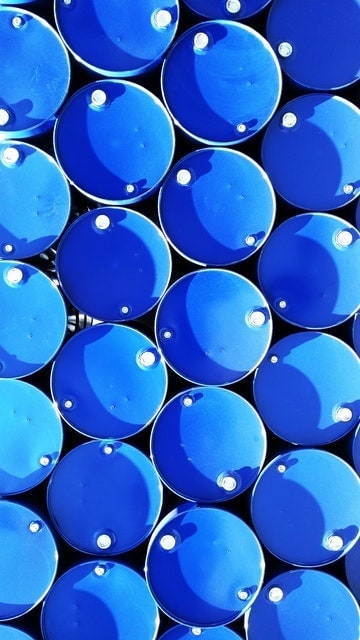 plastic barrel drums