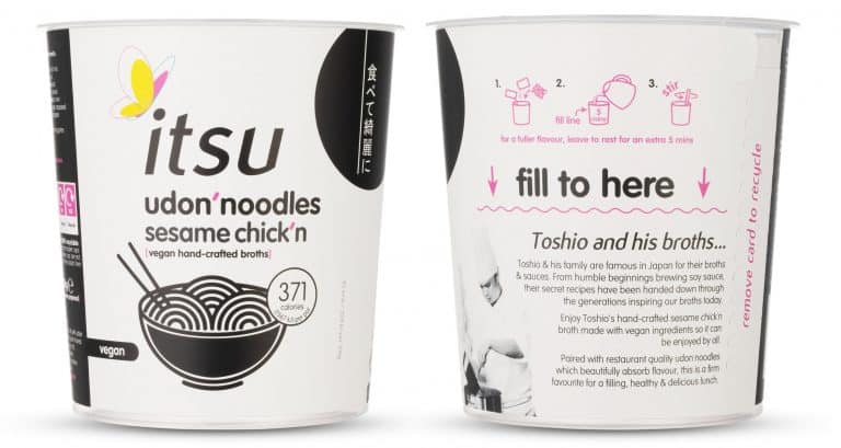 itsu sustainable packaging