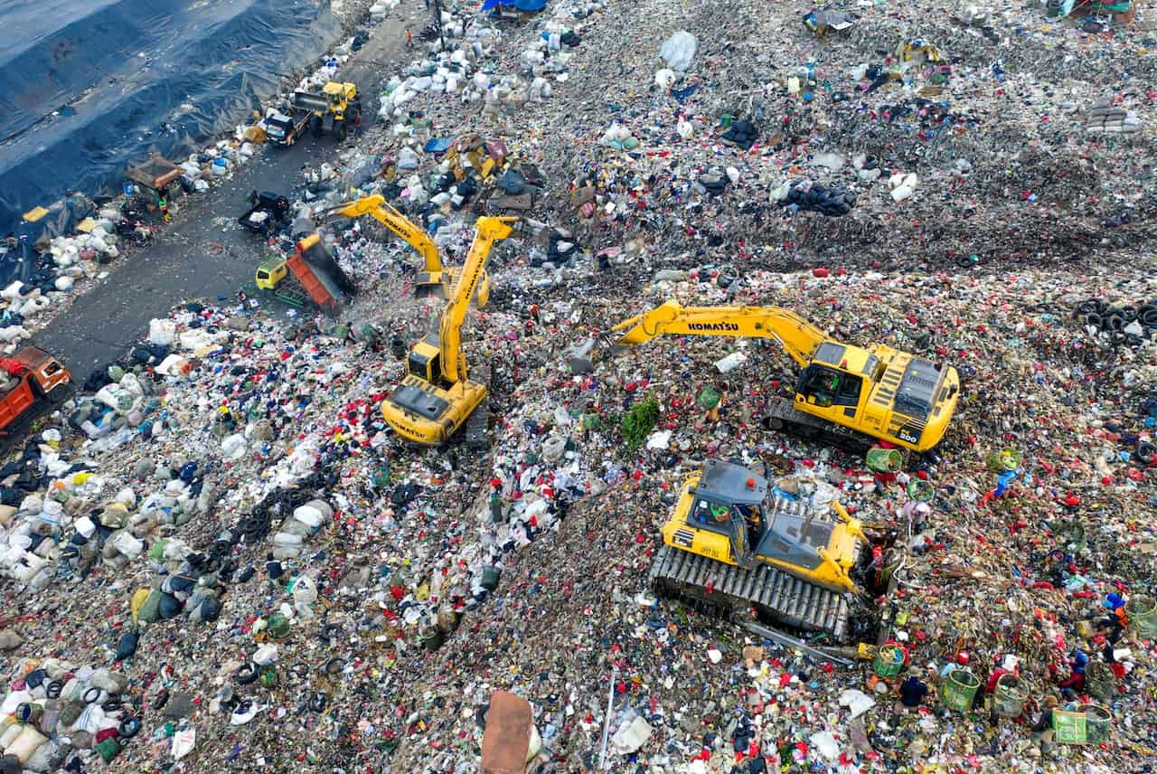landfill site damage