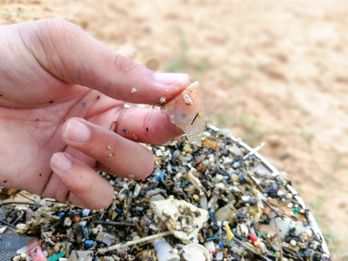 microplastic in the ocean
