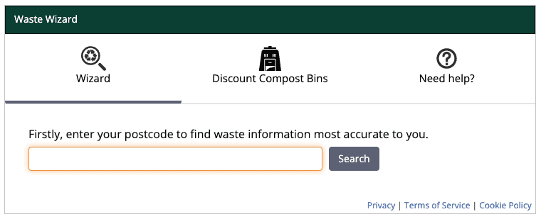 oxford waste wizard