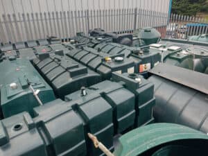 plastic oil tank disposal